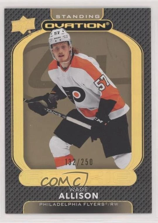 2021-22 Ovation Rookies Gold Spectrum Standing /250 Wade Allison #103 Rookie RC - Image 1 of 2