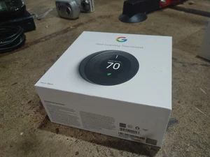 Google Nest 3rd Gen Smart Learning Thermostat - Stainless Steel (T3007ES) - Picture 1 of 3