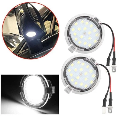 Bombilla LED para espejo retrovisor lateral charco para Ford Explorer Raptor Fusion Edge Foto 1 de 4