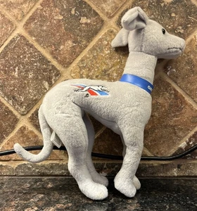 Peluche/peluche/publicidad con logotipo Greyhound Bus perro - Imagen 1 de 8