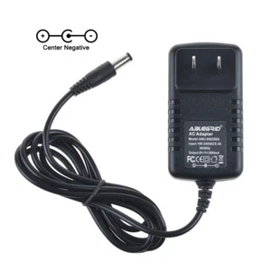9V 2A AC/DC Wall Adapter Charger 5.5mm Plug Center Negative- for Keyboard Pedal - Picture 1 of 4