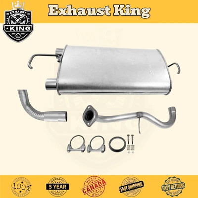 Pontiac Vibe (2009,2010) 1.8L Muffler – Direct Fit Replacement Exhaust - Imagem 1 de 2