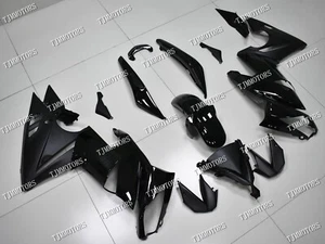 For 09-11 ER-6F Ninja650R Black ABS Injection Mold Bodywork Fairing Panel Kit - Picture 1 of 11