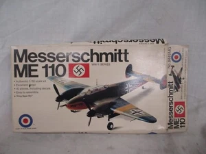 Entex #8449 MG Messerschmitt ME 110 Modellbausatz - Bild 1 von 4