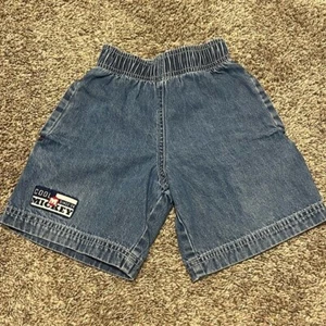 Disney Store Vintage Mickey Mouse Toddler Jean Shorts 2T - Picture 1 of 8