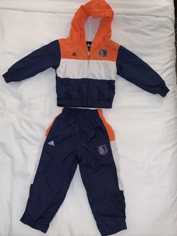 Infant Toddler 3T Boys Adidas Charlotte Bobcats Hornets Jacket & Pant Sweatsuit Cover