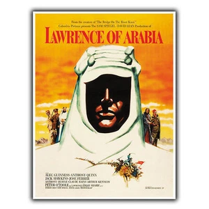 LAWRENCE OF ARABIA '62 METAL SIGN WALL PLAQUE Film Movie Advert poster art print - Picture 1 of 1
