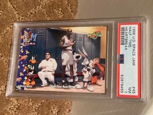 1996 UD Space Jam Michael Jordan PSA 7 Card NEW CASE LOW POP Heartbreak #45 - Picture 1 of 1