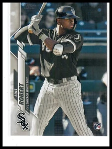 2020 Topps #392 Luis Robert Chicago White Sox RC Rookie - Foto 1 di 2