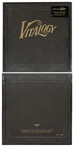 PEARL JAM *NEW* 'VITALOGY' 2011 US EPIC 180-GRAM 2XLP TEXTURED FAUX-LEATHER CVR - Imagen 1 de 1