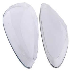 Clear Front Headlamp Lens Cover For Porsche Cayenne 2011 2012 2013 2014 Smooth - Picture 1 of 12