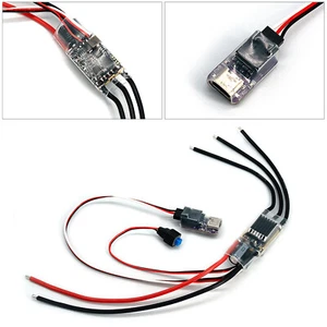AM32 2-6S 50A ESC Brushless Adjustable BEC 7.4-8.4V For RC 1/10 1/24 TRX4 SCX10 - Picture 1 of 7