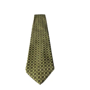 Bill Robin Son Mens Tie Golf Silk Geometric One Size Classic Designer - Picture 1 of 5