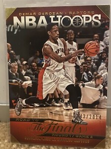 2014-15 Hoops Road to the Finals Raptors Basketball Card #2 DeMar DeRozan 