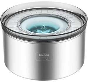 1 Gallone Hunde Wassernapf, 3,8 l kein Verschütten Wassernapf für Hunde, Edelstahl Sp... - Bild 1 von 6