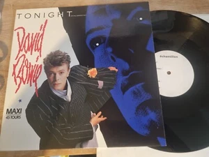 David Bowie – Tonight (Vocal Dance Mix) 1985 12” TEST PRESSING EMI France - Picture 1 of 12