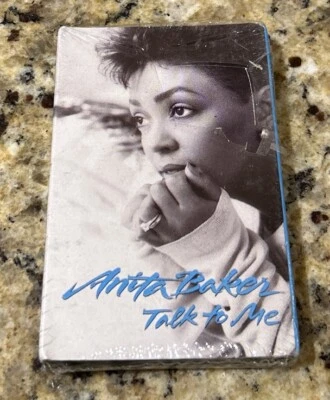 ANITA BAKER- TALK TO ME CASSETTE SINGLE ELEKTRA 94-64964 NEW SEALED - Image 1 of 3