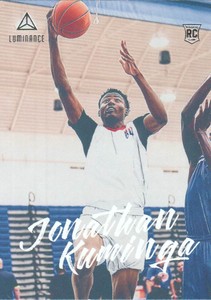 2021-22 Chronicles Draft Picks Basketball BASE #80 Jonathan Kuminga (Luminance)