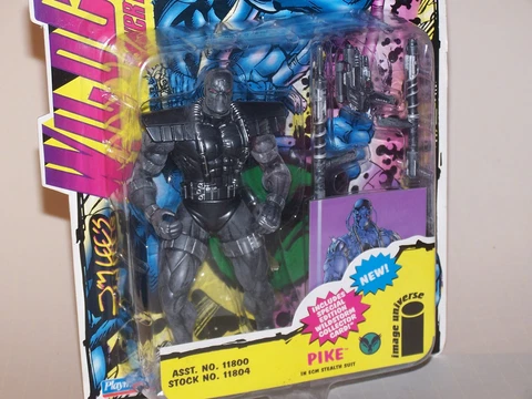 Vintage 1995 Jim Lee's PIKE Wildcats Playmates Action Figure - Brand New! Cover