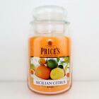 Price`s Patent Candles Limited Large Jar 630 g Sicilian Citrus -u-