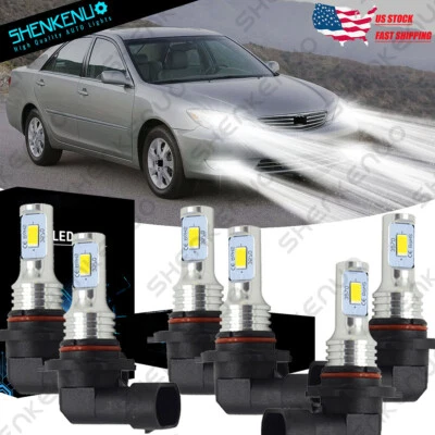 Kit de bombillas antiniebla LED para Toyota Camry 02-2006 Corolla 2005-2008 YH 6000K Foto 1 de 4