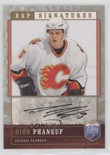 2006-07 Upper Deck Be a Player Signatures Variation 1 /25 Dion Phaneuf #69 Auto