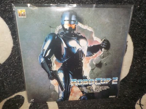 Robocop 2 Widescreen Laserdisc LD Japan Peter Weller Nancy Allen Free Shipping - Foto 1 di 2