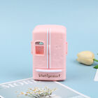 1/12 Dollhouse Miniature Pink Fridge Refrigerator Freezer For Dolls Kitch#Dd