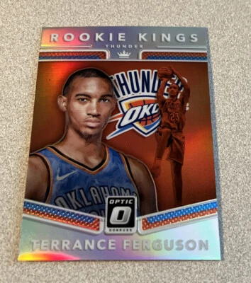 2017-18 Panini Donruss Optic Rookie Kings Silver Prizm #21 Terrance Ferguson  - Image 1 of 2
