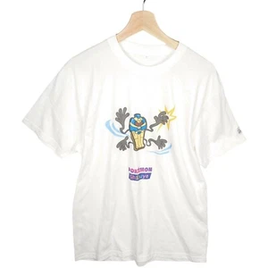 Pokemon Center Shibuya Design Lab Short Sleeve Limited White T-Shirt large L - Picture 1 of 5