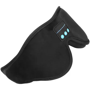 Music Eye Mask Sleep Headphone 3D Wireless Shading Sleeping Air Travel - Picture 1 of 17