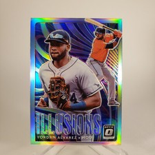 2020 Donruss Optic Yordan Alvarez Illusions Silver Holo Houston Astros #OI-6 B7E