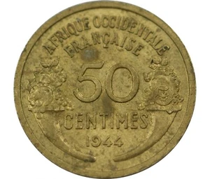 50 Centimes FRANZÖSISCH WESTAFRIKA 1944 - Bild 1 von 2