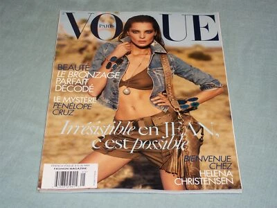 2009 MAY VOGUE PARIS MAGAZINE - DARIA WERBOWY - HIGH END FASHION - L 3643 - Image 1 of 2