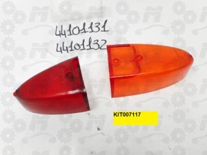 2Pcs Orange and Red Gemstone Arrow Gem Kit for Fiat 1100 -850 T 1960 - Picture 1 of 2