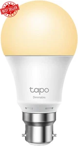 Tapo L510B Smart Wi-Fi Bulb, Dimmable B22, 8.7W, Soft Warm White,No Hub Required - Picture 1 of 8