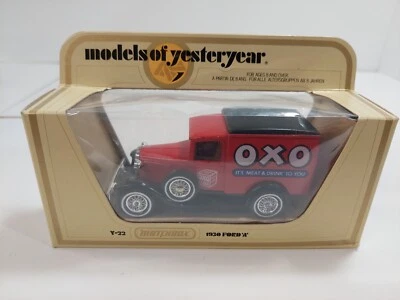 1978 MATCHBOX LESNEY MODELS OF YESTERYEAR 1:40 Y-22 1930 FORD A OXO NEW IN BOX - Image 1 of 4