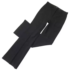 NWT THEORY High Waist Flare in Black Sevona Stretch Wool Trouser Pants 4 x 33 ½ - Picture 1 of 5