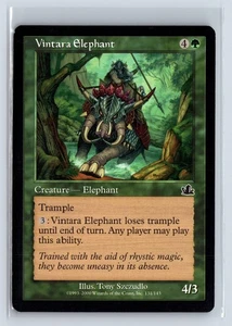 VINTARA ELEPHANT – MTG Magic the Gathering Card – Prophecy – Common - Picture 1 of 6