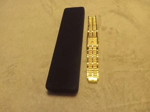 Vintage Bulova Water Resistant 18K Gold Herrenuhr 9053-5020 Swiss A - Bild 1 von 8