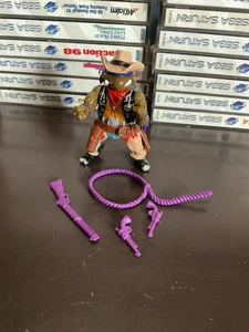 De colección Crazy Cowboy Don 1992 TMNT Wacky Wild West Donatello Tortugas Ninja Completo - Imagen 1 de 7