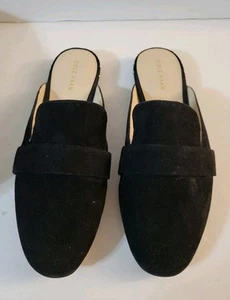 Cole Haan Deacon Loafer Mule New Black Suede Size 7.5 B - Bild 1 von 7