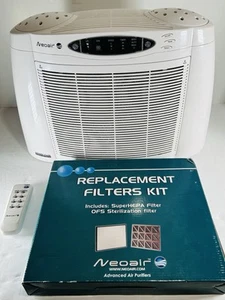 Neoair ENVIRO 68108 Air Purifier Cleaner With Remote And New Filter Replacements - Picture 1 of 10