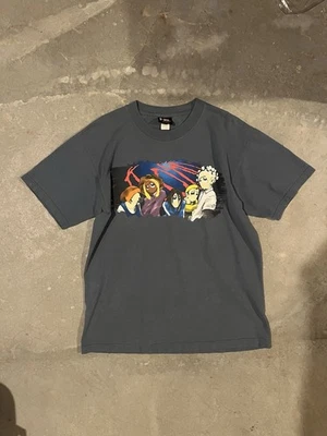 Винтажная мужская футболка Korn большой размер Follow The Leader новая синяя полоса футболка рок гигантские 90-е - Изображение 1 из 4