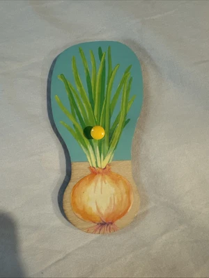 Rompecabezas de madera Lovevery Community Huerto Huerto Cebolla Foto 1 de 2