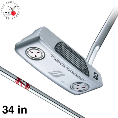 BRIDGESTONE GOLF BP-2 Wide Sole Putter Club 34in Original Steel Shaft 2024 New - Image 1 of 4