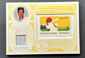 Juan Marichal 2004 Donruss Playoff 1969 FRANCOBOLLO USA RELIQUIA /69 (#S-25) - Foto 1 di 2