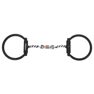 JK BAR H EQUINE Western Antiguo Anillo Fijo Broca Boca Retorcida con - Imagen 1 de 1