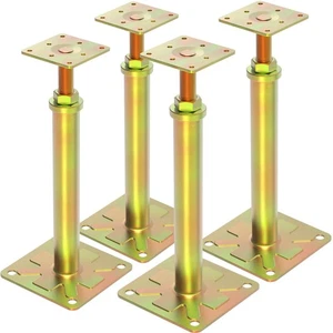 4 Pack Adjustable Floor Jacks for House Foundation Support 11-16 inch - Picture 1 of 7
