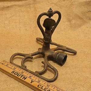 Vintage WHIZ Cast Iron Hose Lawn Sprinkler - NELSON MFG. CO. - Peoria, Illinois - Picture 1 of 14